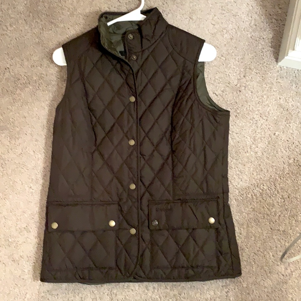 Barbour Quilted Vest - Olive